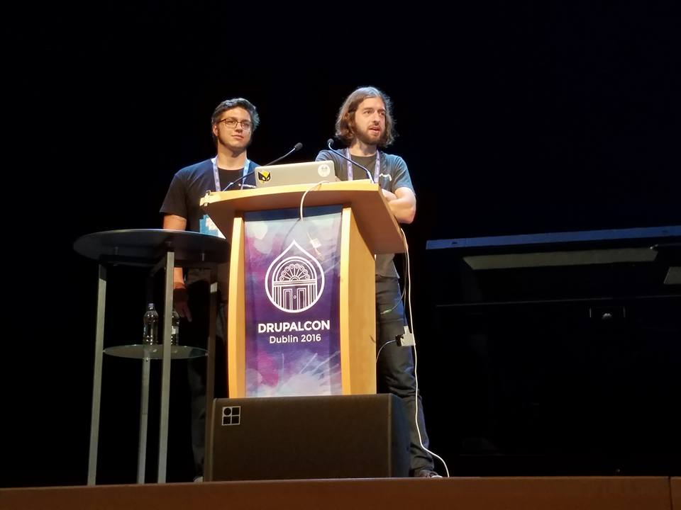 Matt and Ryan at DupalCon Dublin