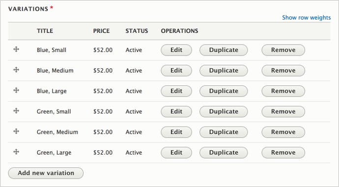 Inline Entity Form product variation duplication